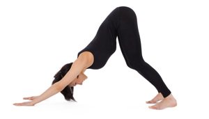 Downward Facing Dog Knees Bent